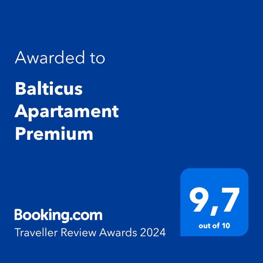 Balticus Apartament Premium เมียนซิดดรอแย ภายนอก รูปภาพ